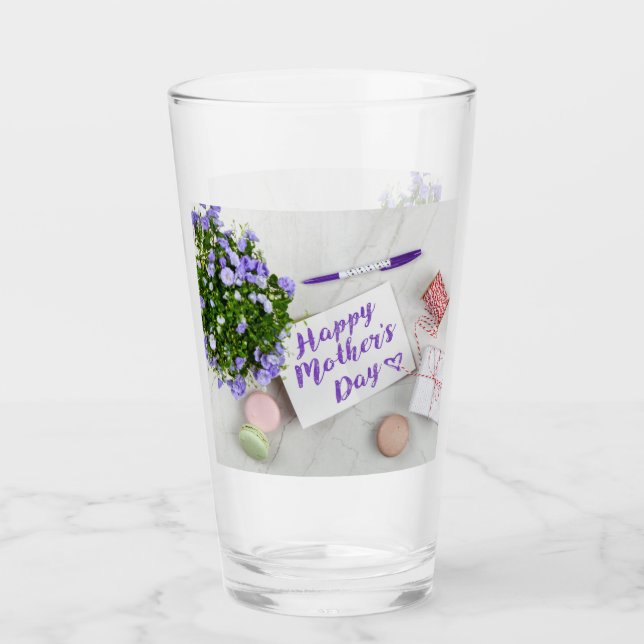 HAPPY MOTHER'S DAY GLASS (Front)