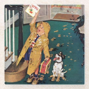 Happy Mother's Day Glass Coaster