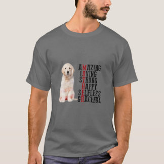 Happy Mother's Day Golden Retriever Dog Mum Dog Mo T-Shirt