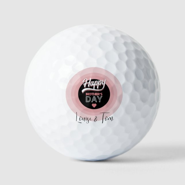 Happy mother's day golf balls (Front)