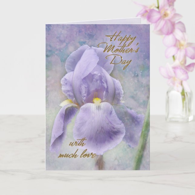 Happy Mother's Day Greeting Card (Orchid)