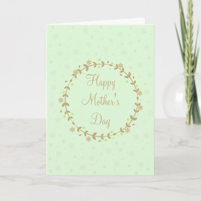 Happy Mother's Day Greeting Card (Front)