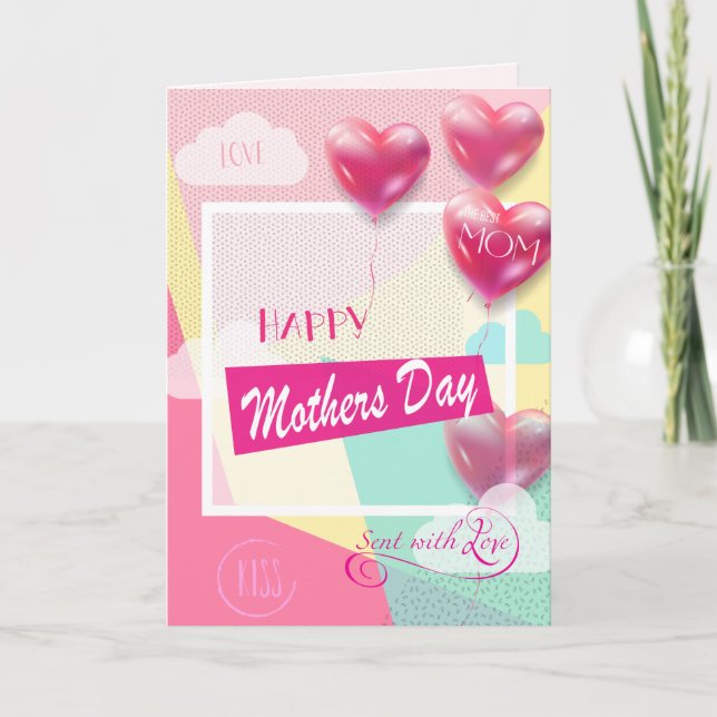 Happy Mother's Day! greeting card (Front)