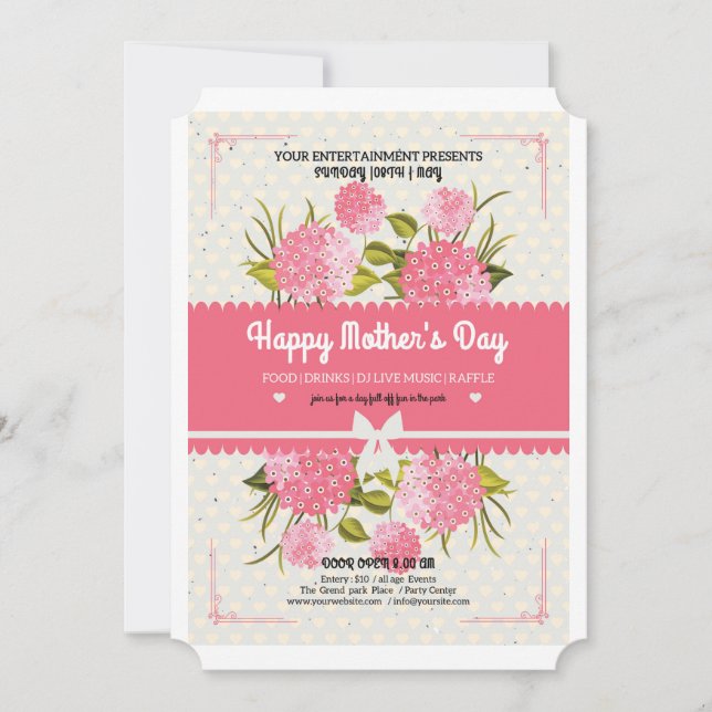 Happy Mother's Day Greetings Gift card (Front)