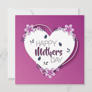 Happy Mothers Day Holiday Card