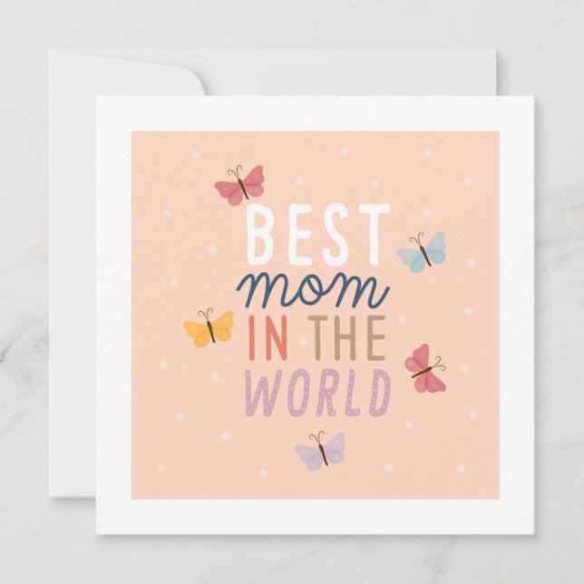 Happy Mother's Day Holiday Card (Front)