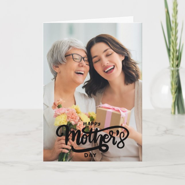  Happy Mother's Day  Holiday Card (Front)