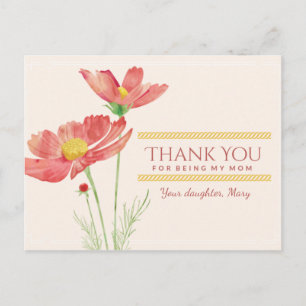 HAPPY MOTHER'S DAY I LOVE YOU MOM CARD MAGNET