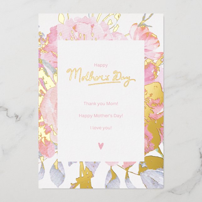 Happy mothers day - i love you mum  (Front)