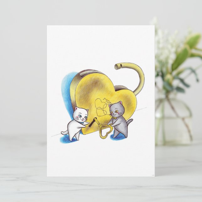 Happy Mother's Day Invitation (Standing Front)