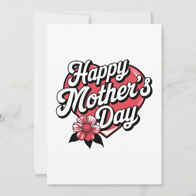 Happy Mothers Day Invitation (Front)