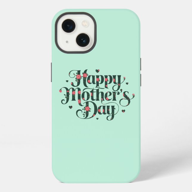 Happy Mothers Day iPhone Case (Back)