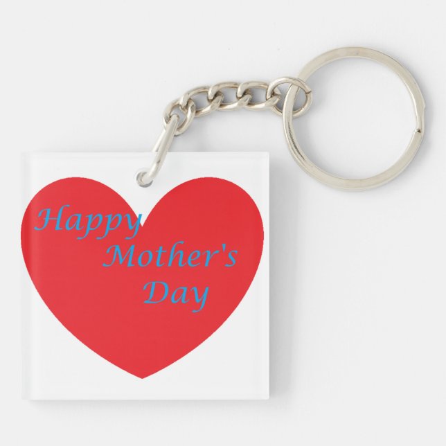Happy Mothers Day Key Ring (Back)