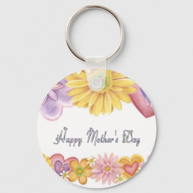 Happy Mothers Day Key Ring (Front)