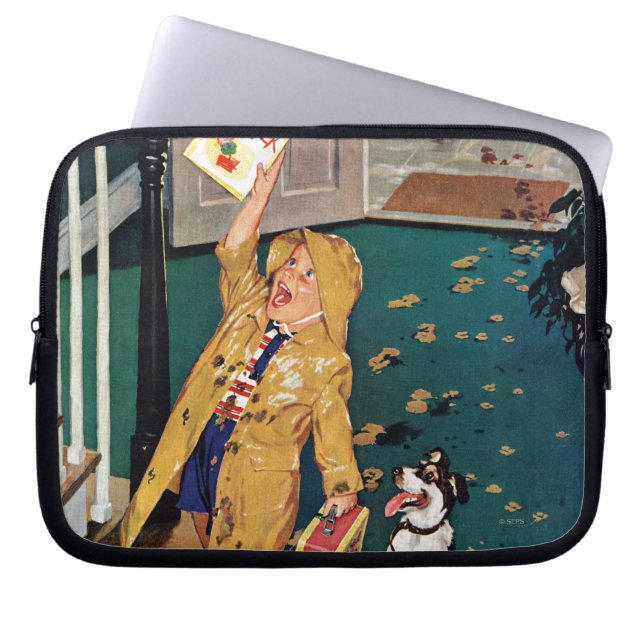 Happy Mother's Day Laptop Sleeve (Front)