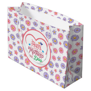 Happy Mothers Day Large Gift Bag