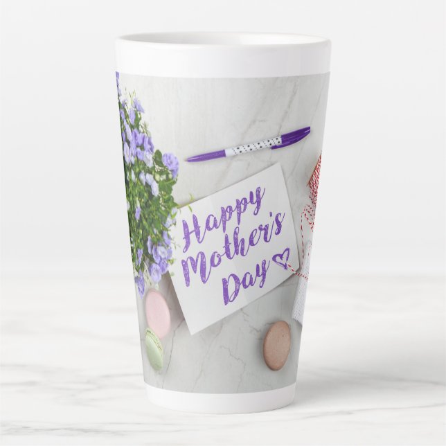 HAPPY MOTHER'S DAY  LATTE MUG (Front)