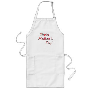 Happy Mother's Day Long Apron