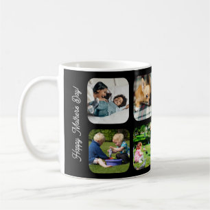 Happy Mothers Day love you mum photo black white Coffee Mug