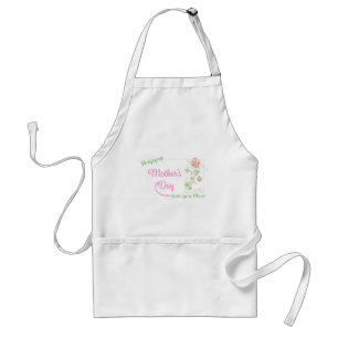 Happy-Mothers-Day Love you Mum Unique Standard Apron