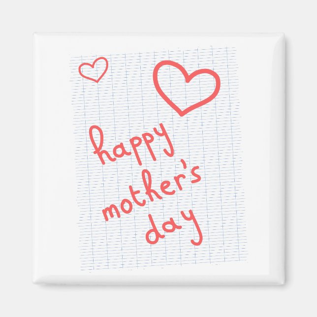 "happy mother's day" magnet (Front)