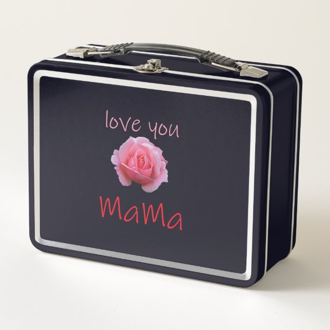 Happy Mother's day! Metal Lunch Box (Front)