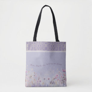 Happy mothers day modern tote bags