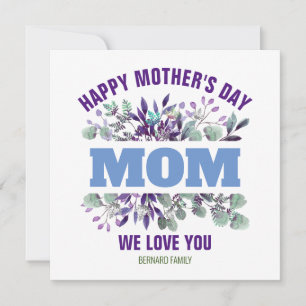 HAPPY MOTHER'S DAY MOM CUSTOMIZED GIFT 