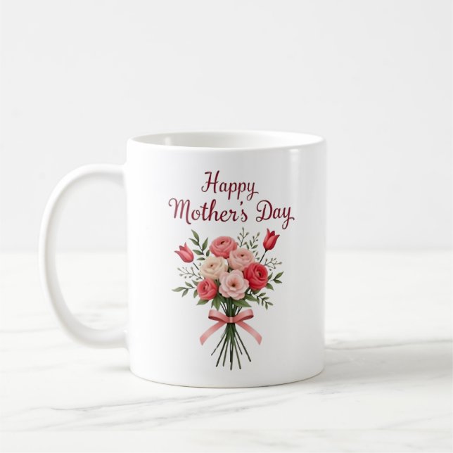 Happy Mother's Day Mug - Gift for Mum (Left)