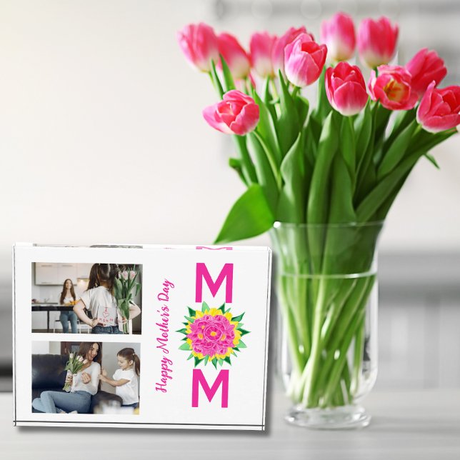 Happy Mother's Day, Mum Acrylic Photo Block  (Happy Mother's Day, Mom Acrylic Photo Block)