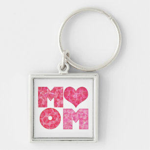 Happy Mother's Day Mum Alphabet Key Ring