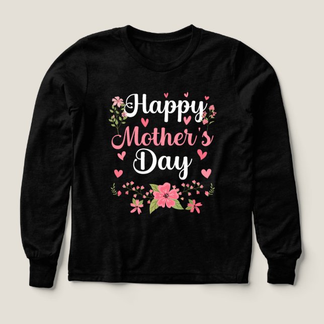 Happy Mother's Day Mummy Cute Floral Women (Design Front)