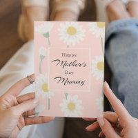 Happy Mother's Day MUMMY Daisy Floral Photo