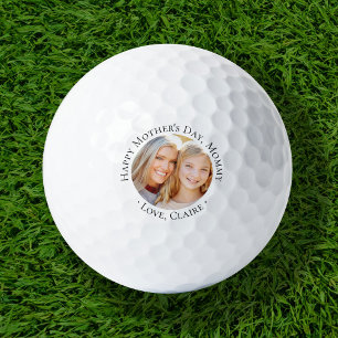 Happy Mother's Day Mummy Photo Golf Balls