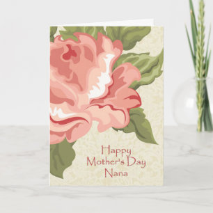 HAPPY MOTHER'S DAY NANA ROSE CARD