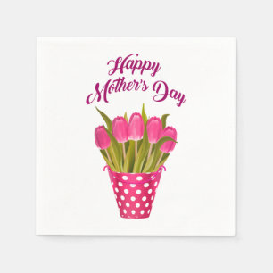 Happy Mother's Day Napkin