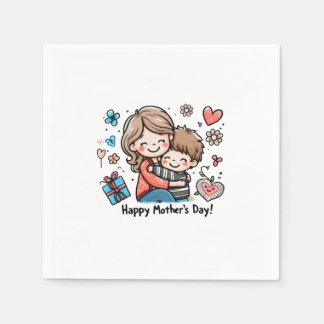 Happy Mother's Day Napkin