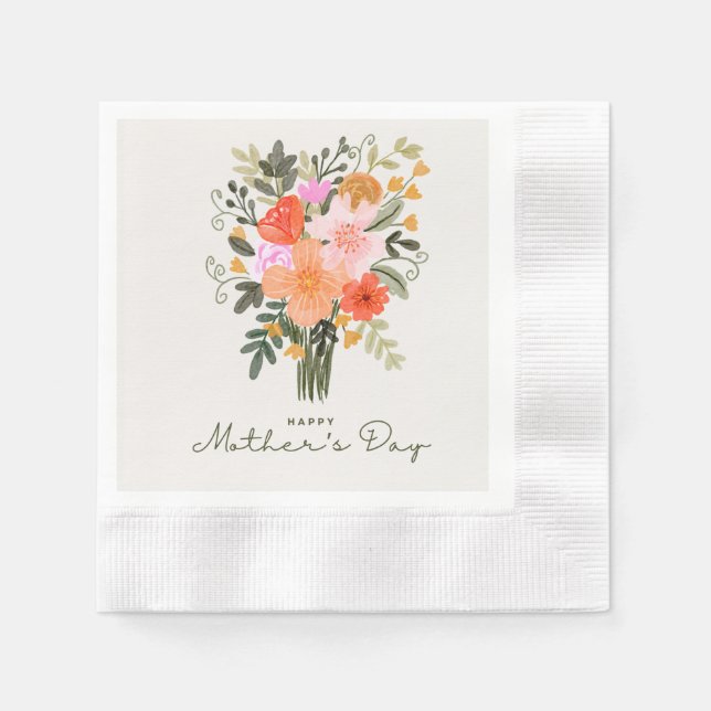 Happy Mother's Day Napkin (Front)