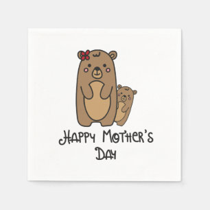 Happy Mother's Day Napkin
