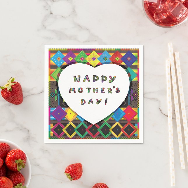 Happy Mothers Day Paper Napkins (Creator Uploaded)