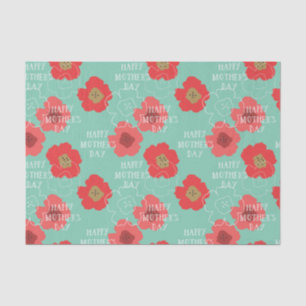 Happy Mothers Day Pattern Gifts And Presents Tissu Tissue Paper