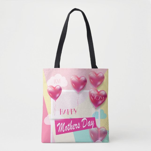 Happy Mothers Day Perfect Gift Tote Bag (Front)