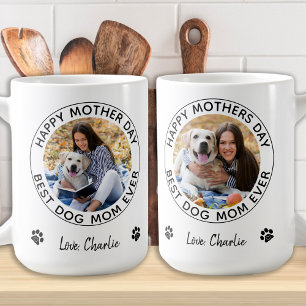 Happy Mother's Day Personalised Pet Photo Dog Mum Coffee Mug