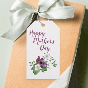 Happy Mothers Day - Personalised with Floral Spray Gift Tags
