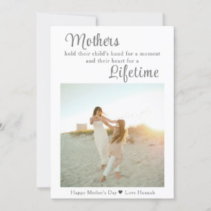 Happy Mother's Day Photo Holiday Card