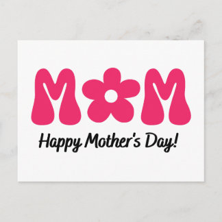 happy mother's day postcard