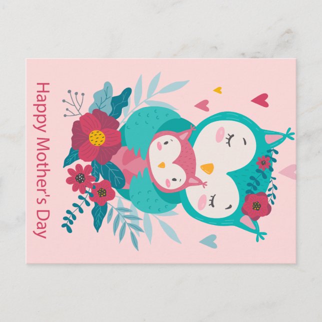 Happy Mother's Day Postcard (Front)