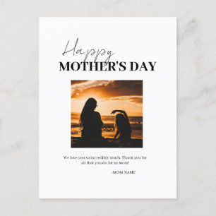 Happy Mothers Day Postcard