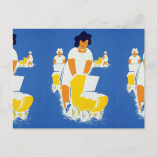 happy mothers day postcard