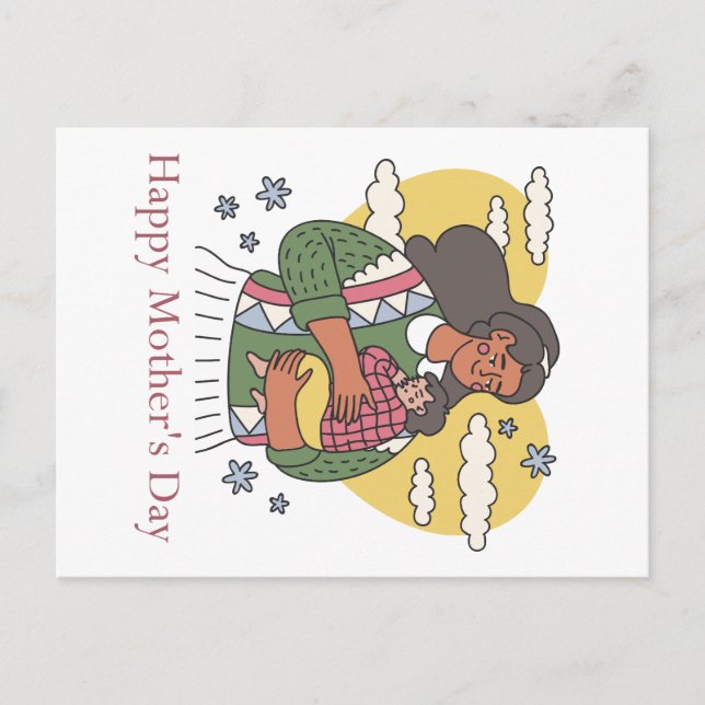 Happy Mother's Day Postcard (Front)
